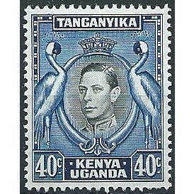 KUT 1952 SG143 40c Black & Blue Mounted Mint .. ..