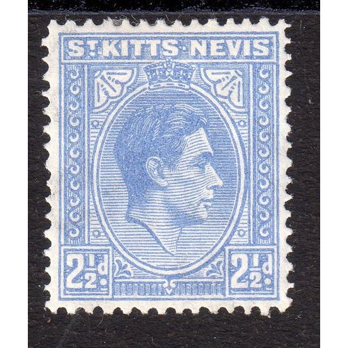 St Kitts & Nevis Sg72a 21/2d Brt Ultramarine m/mint (G142)