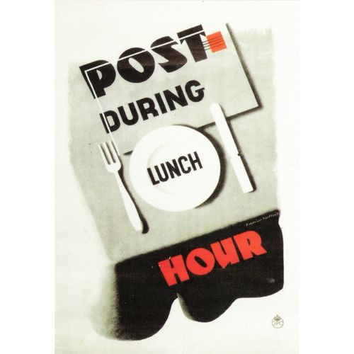 BPMA-PC-6a/d: GPO Poster Postcard Set.