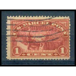 Used Q1 1c Post Office Barely Clears WA1568