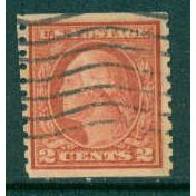 Used 454 2c George Washington Fine A10057