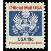 O129 13c Eagle Fine MNH G0625