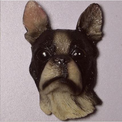 Dog Head Magnetic Refrigerator Magnet Decoration