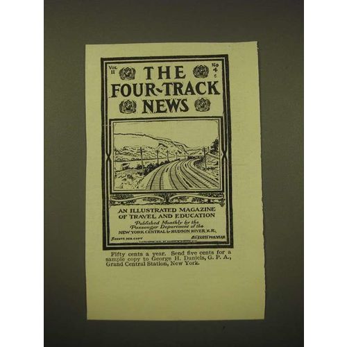 1902 The Four-Track News Magazine Ad