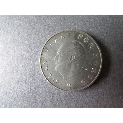 1991 NORWAY ONE KRONE FREE POST. AX
