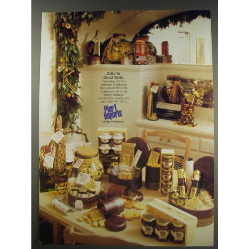1991 Pier 1 Imports Ad - Gifts in good taste