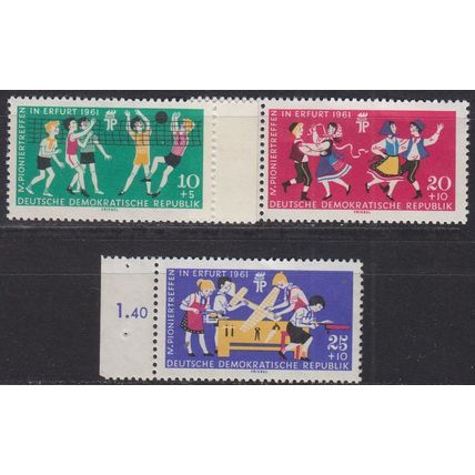 GERMANY DDR [1961] MiNr 0827-29 ( **/mnh )