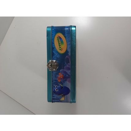 finding dory disney Pixar Crayola metal tin 5 1/2 x 2/12 x 7 inches