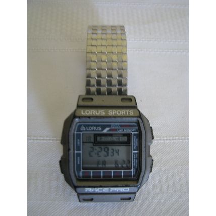 1980's Lorus Sport Racepro by Seiko W359-4A40 Alarm Chronograph