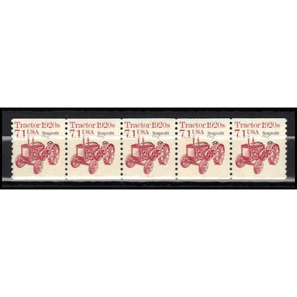 2127a 7.1c Tractor Fine MNH Dry Gum PNC 1/5 X0778