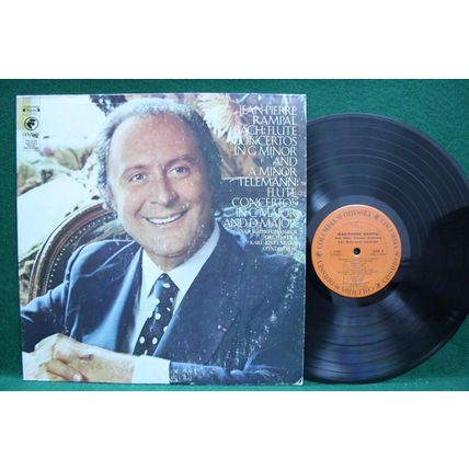 Rampal/Ristenpart - Bach/Telemann: Flute Concertos - Y 32890 - EX