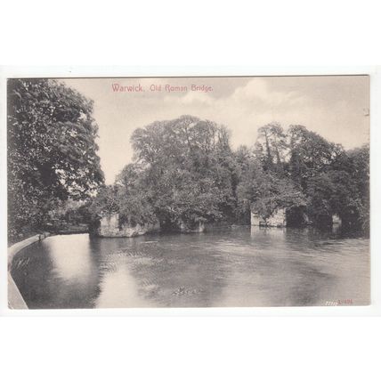 Old Roman Bridge Warwick Postcard Stengel & Co