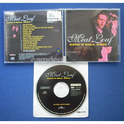 Meat Loaf Rock'N'Roll Hero 1996 Used CD Rock USA