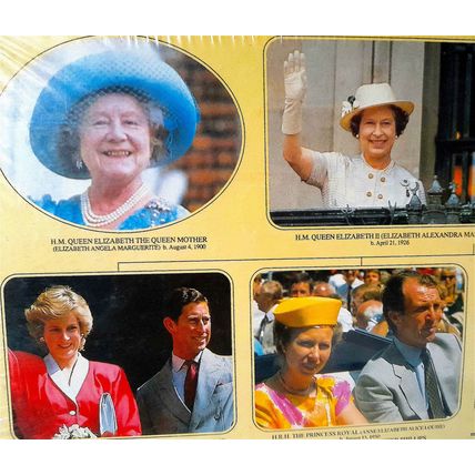 UNOPENED PUZZLE - THE ROYAL FAMILY 1988 - 1500 pcs - 91 x 61 cm - UNUSED