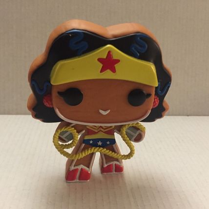 Loose DC Superheroes Gingerbread Wonder Woman Funko Pop Figure #446