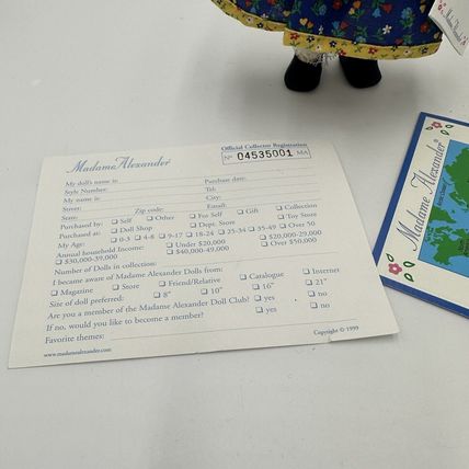 Madame Alexander 8in Doll with Papers and Original Box #25800 Germany