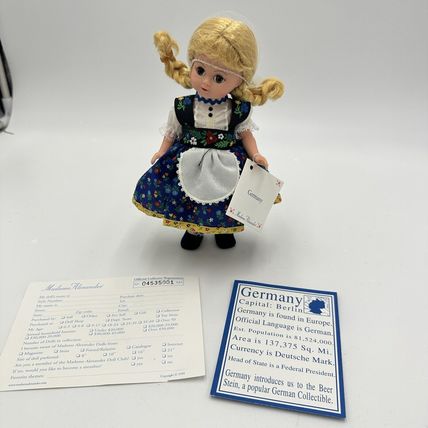 Madame Alexander 8in Doll with Papers and Original Box #25800 Germany
