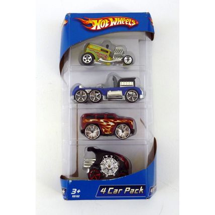 Hot Wheels 4-Pack Gift Set Die-Cast Cars MIP 2006
