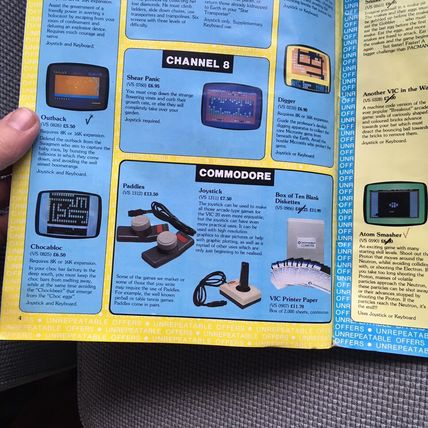 VIC 20 - INTRODUCING VICSOFT STARTER PACK & Catalog Vintage 1980’s
