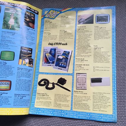 VIC 20 - INTRODUCING VICSOFT STARTER PACK & Catalog Vintage 1980’s
