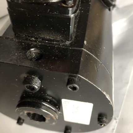 KOLLMORGEN brake,INLAND TTB-2950-3333-A DC SERVO MOTOR,5000 RPM,115V BRAKE,FJ