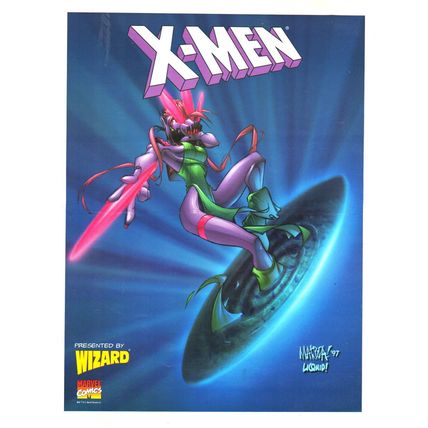 Comic Poster: X-Men Blink - Marvel 1997 - 9 3/4" x 13"