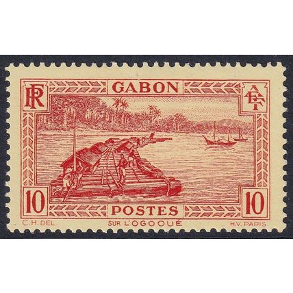 French Gabon 1932 SG 131 MM (E-126 (3))