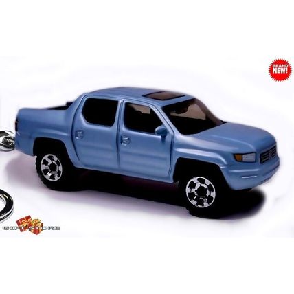 RARE KEYCHAIN 2016 BLUE HONDA RIDGELINE™ CUSTOM Ltd Ed. GREAT GIFT NOVELTY