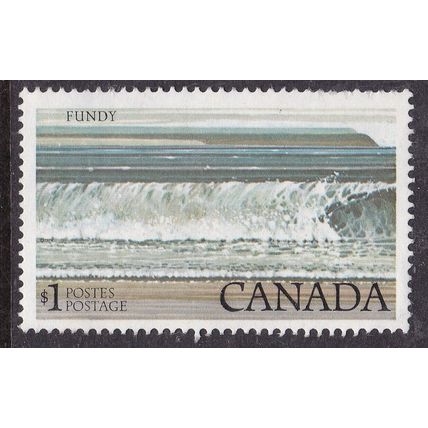 Canada 1977 Fundy $1 Fine Used SG 884a VGC
