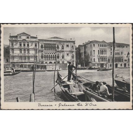 Palazzo Ca' d'Oro, Venezia, c.1930s - GMV Cartolina