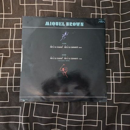 Miquel Brown – He's A Saint, He's A Sinner (SOHOT15) 1984 (12" Single)