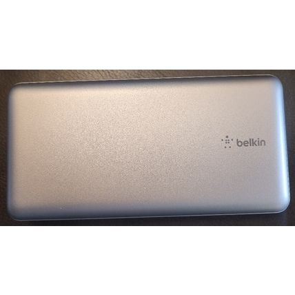 Belkin BoostCharge Pro Power Bank 20K Portable Battery Charger 15W - Silver
