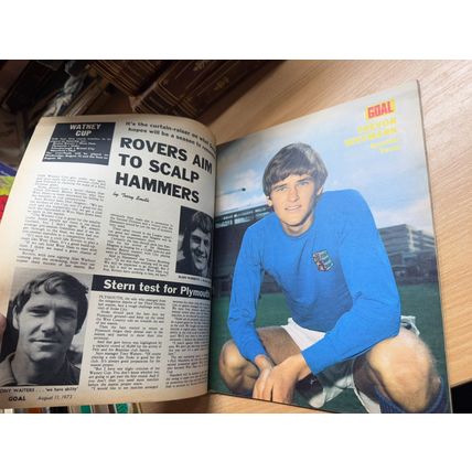 GOAL MAGAZINE #258 11 AUG 1973 UK FOOTBALL MAGAZINE - GOAL KINGS (LL)