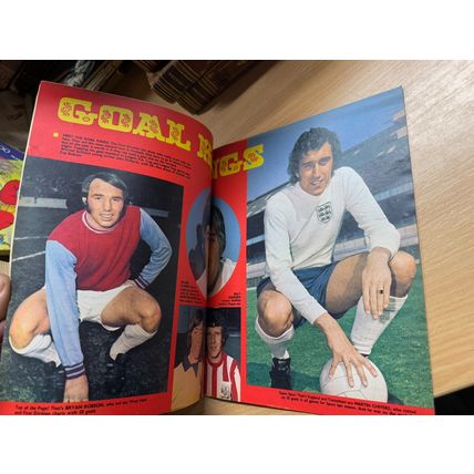 GOAL MAGAZINE #258 11 AUG 1973 UK FOOTBALL MAGAZINE - GOAL KINGS (LL)