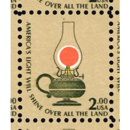 1611, Mint $2 Kerosene Lamp Complete Sheet of 100 Stamps - Stuart Katz