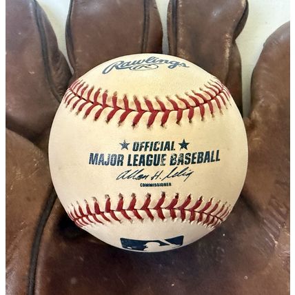 John Vander Wal Signed Autographed Official Major League (OML) Baseball