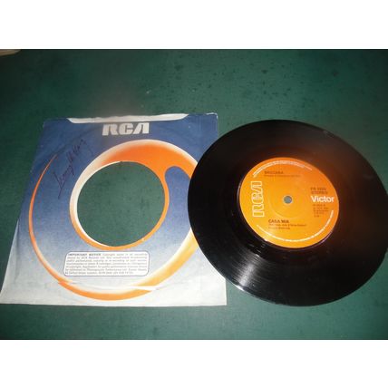 BACCARA 7" SINGLE - YES SIR, I CAN BOOGIE/CARA MIA