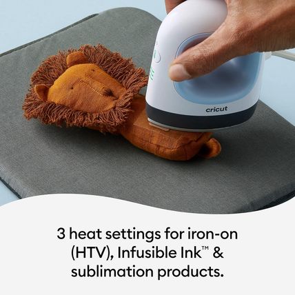 Cricut Easypress Mini for Heat-Pressing Small Objects like Shoes, Stuffed Animal