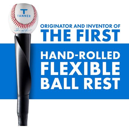 Tanner Tee the Original Batting Tee – Adjustable Pro Hitting Tee for Baseball &