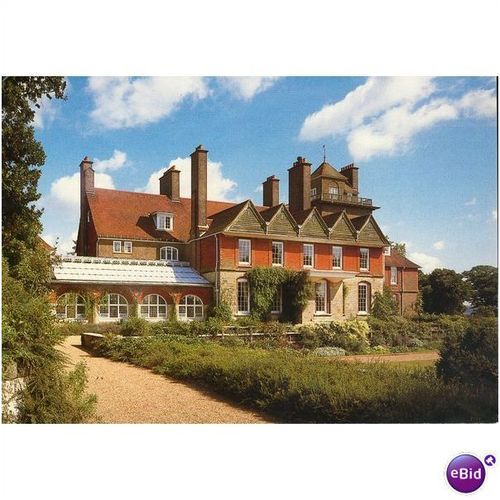 GB Postcard - Standen, West Sussex - S. Front & Terrace