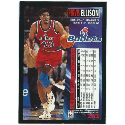 1994-1995 Fleer - #232 - Pervis Ellison