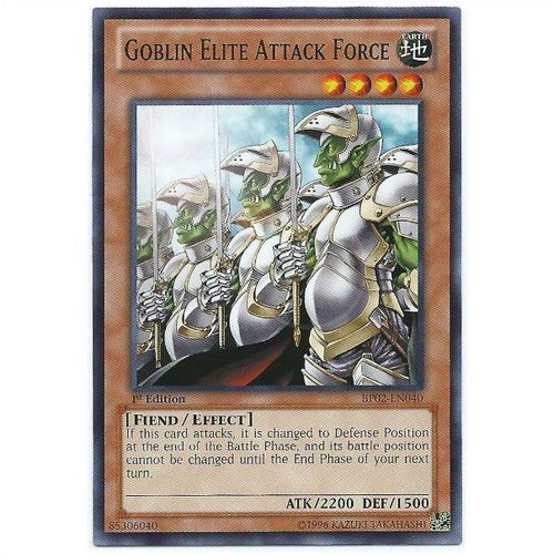 YuGiOh War of the Giants - BP02-EN040 - Goblin Elite Attack Force - 1st Edition