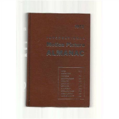 MOTION PICTURE ALMANAC 1975 Movie Trade Yearbook