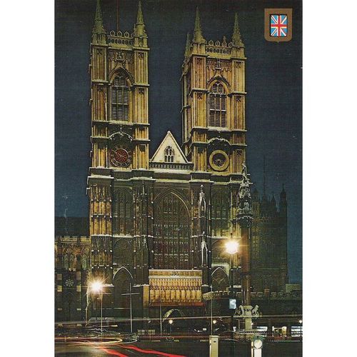 CARTE POSTALE - LONDON - WESTMINSTER ABBEY