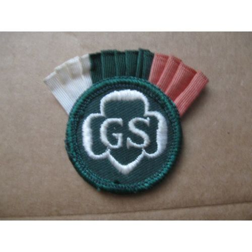 Lot of five Vintage Girl Scout Patches 1950’s-1970’s