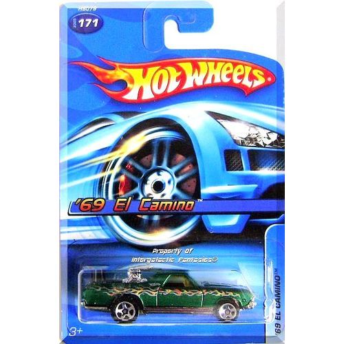 Hot Wheels - '69 El Camino: '05 Series #171/187 *K-Mart Exclusive Green Edition*
