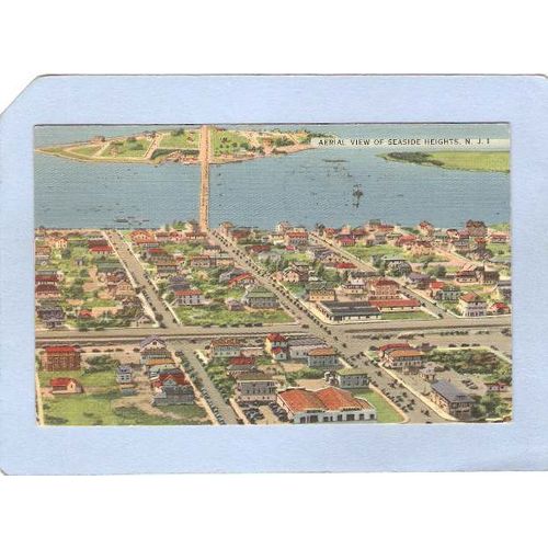 New Jersey Seaside Heights Aerial View Of Seaside Heights NJ~2354