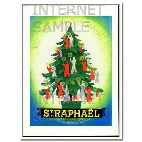 ST RAPHAEL 1937 Noel great wine of France Le Grand vin vintage ad