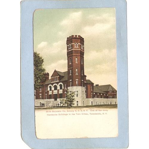 New York Tonawanda 25th Separate Co Armory N G S N Y ny_box4~2429