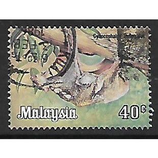 MALAYSIA 1979 WILDLIFE 40c FLYING LEMUR SG 191 FINE USED